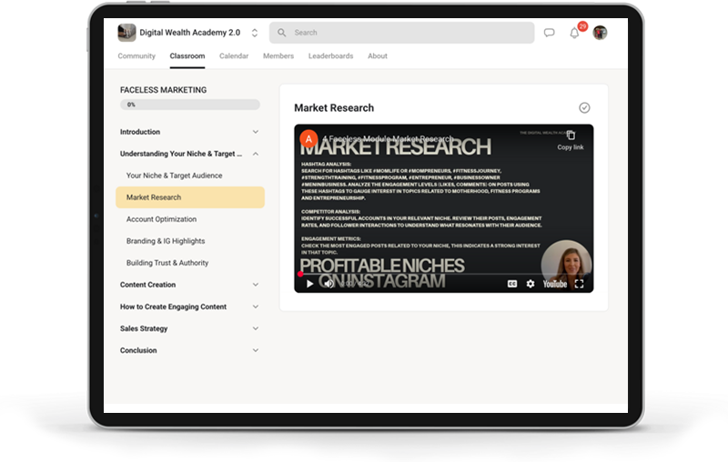 Digital Wealth Academy - Digital Income Streams