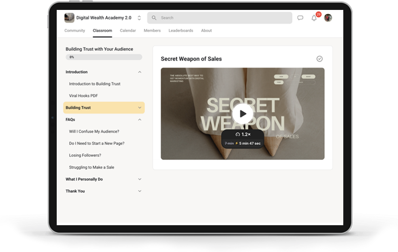 Digital Wealth Academy - Digital Income Streams